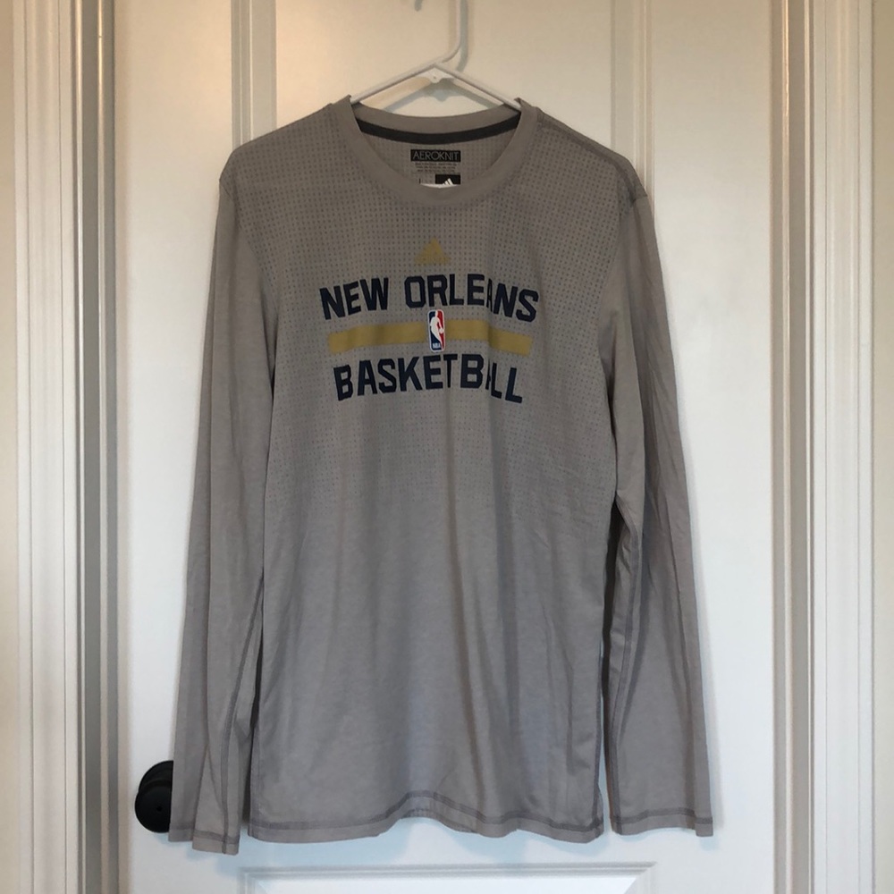 Adidas New Orleans Pels Training LS Climalite